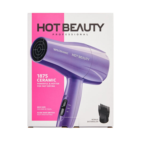HOT BEAUTY 1875 CERAMIC STYLER PURPLE HBD03