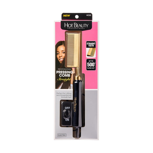 HOT BEAUTY ELECTRIC PRESSING COMB