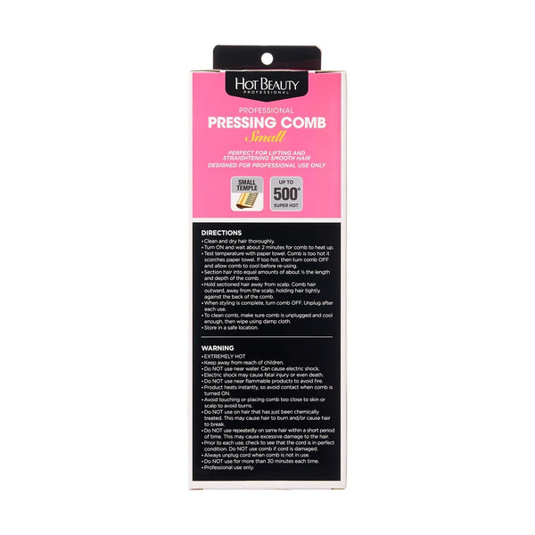 HOT BEAUTY ELECTRIC PRESSING COMB