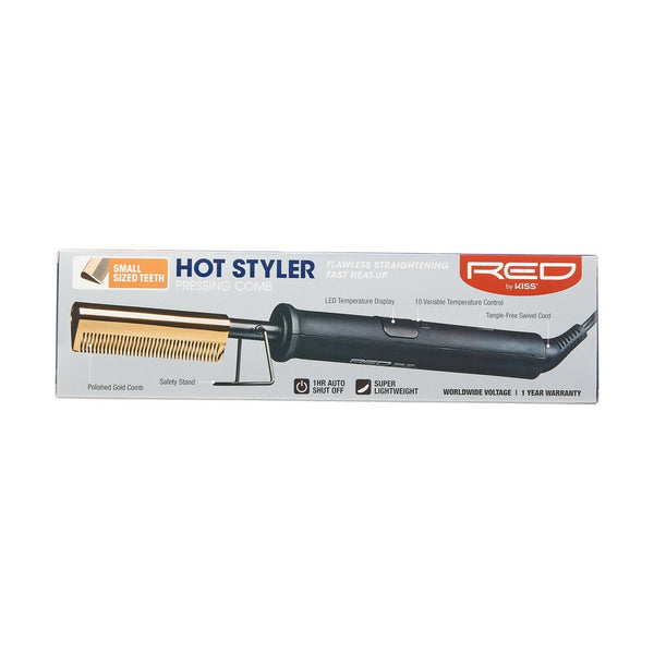 RED HOT STYLER PRESSING COMB