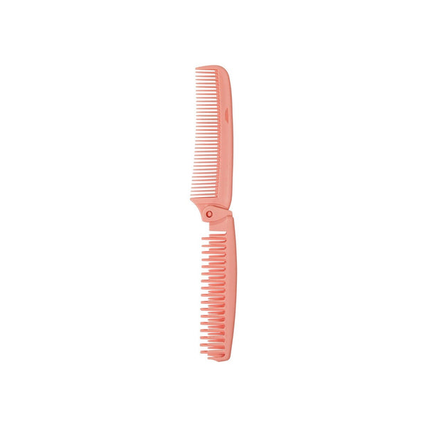 RED TRAVEL FOLDING BRUSH