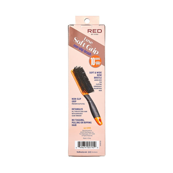 RED SOFT GRIP BRUSH (HH56)