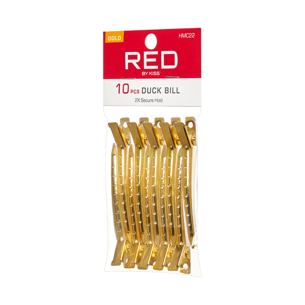 RED DUCK BILL 10 PCS GOLD