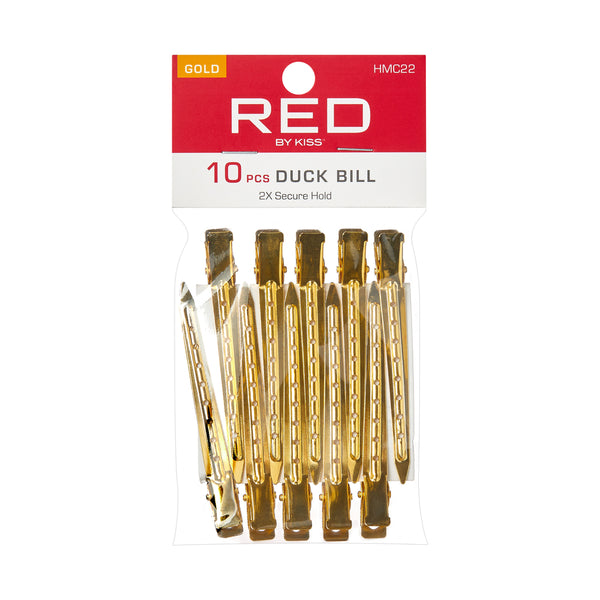 RED DUCK BILL 10 PCS GOLD