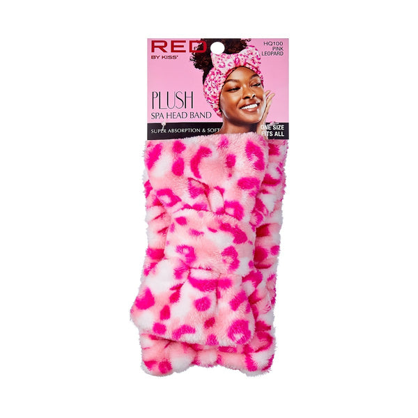 RED PLUSH HEADBAND