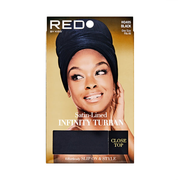 RED INFINITY TURBAN
