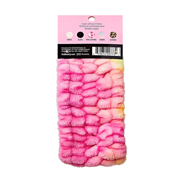 RED PLUSH HEADBAND