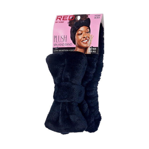 RED PLUSH HEADBAND