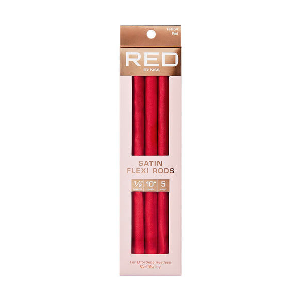 RED SATIN FLEXI RODS