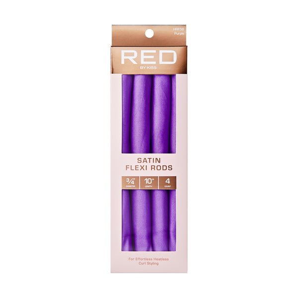 RED SATIN FLEXI RODS