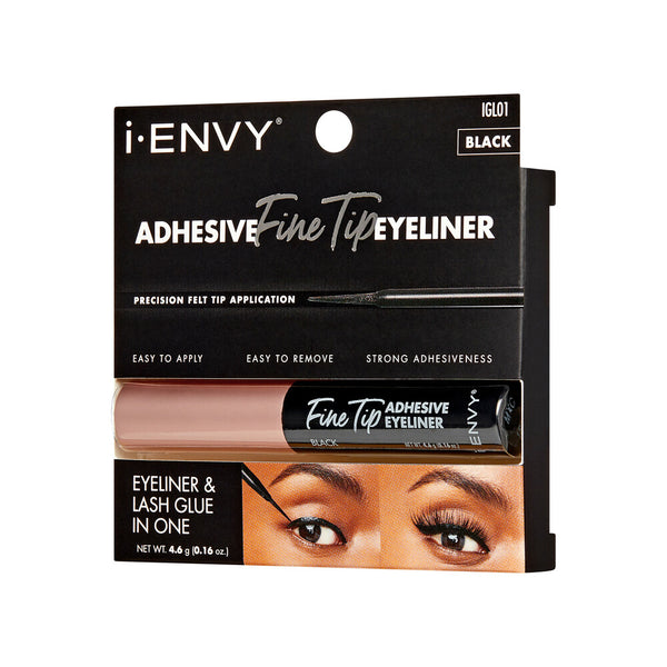 i-ENVY Fine Tip Adhesive Eyeliner - Black(IGL01)