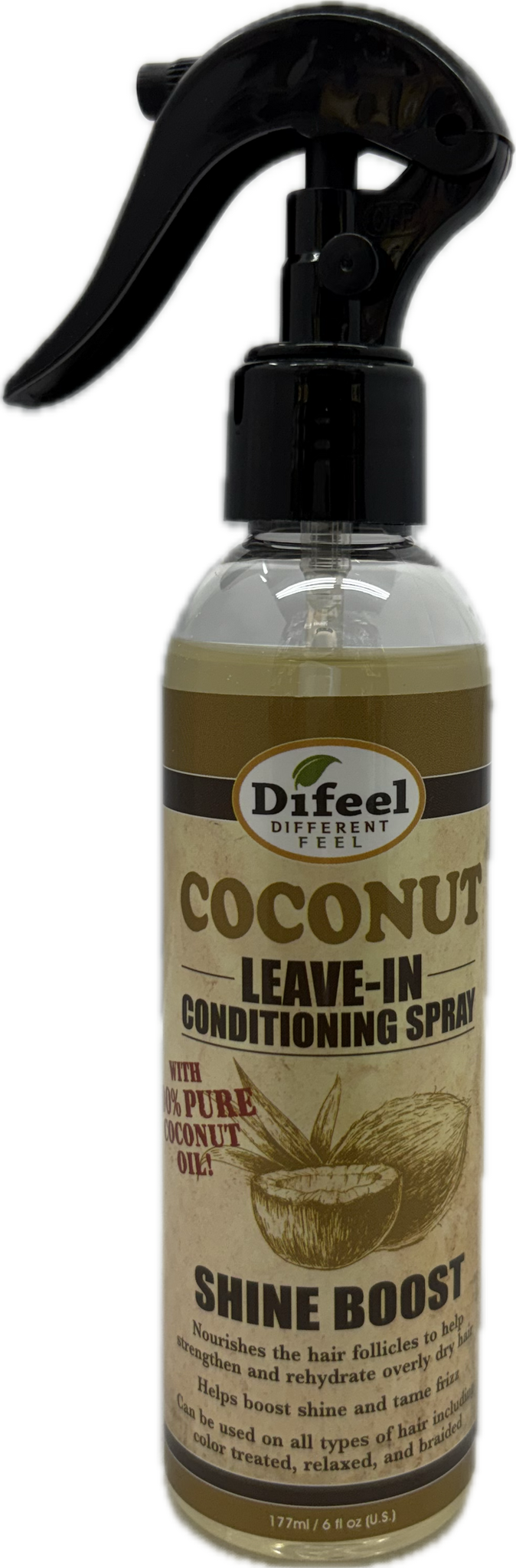 DIFEEL LEAVE IN SPRAY COCONUT 6 OZ