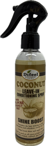 DIFEEL LEAVE IN SPRAY COCONUT 6 OZ