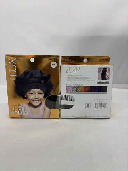 LUX VELVET BONNET