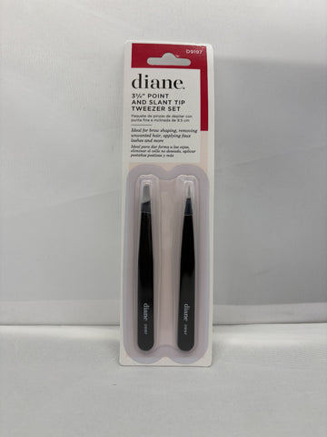 DIANE TWEEZER SET POINT SLANT (D9197)