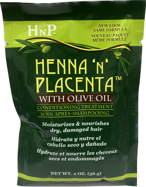 HASK HENNA N PLACENTA TREATMENT PACK OLIVE