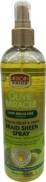 A/P OLIVE MIRACLE BRAID SHEEN SPRAY