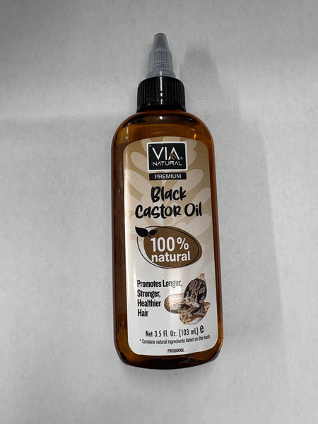 VIA PREMIUM OIL BLACK CASTOR 3.5 OZ