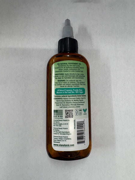 VIA PREMIUM OIL PEPPERMINT 3.5 OZ