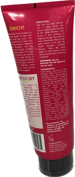 MIELLE BABASSU CURL CREAM 7.5 OZ
