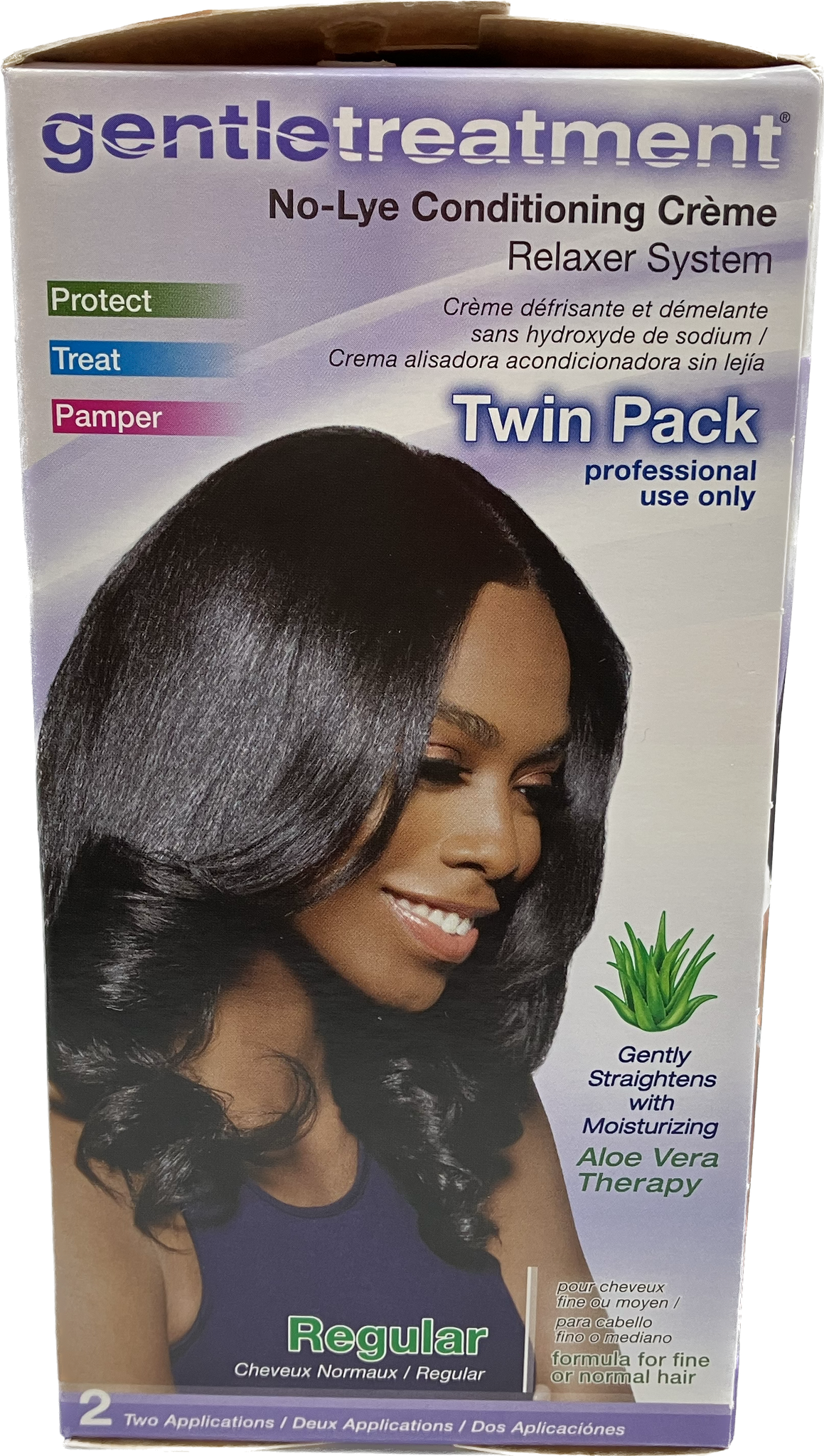 G/TREATMENT RELAXER NO-LYE TWIN PAK