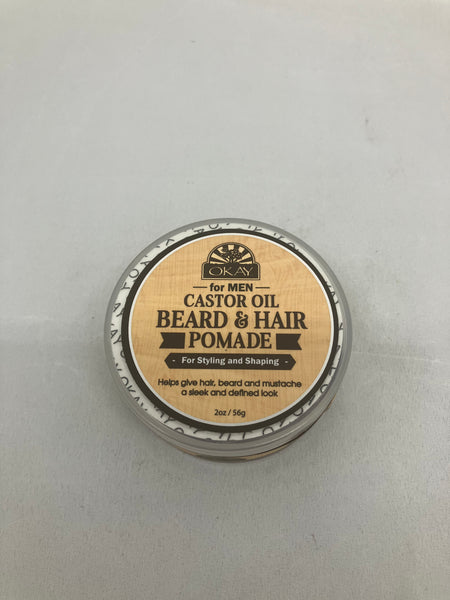OKAY BEARD HAIR POMADE 2 OZ