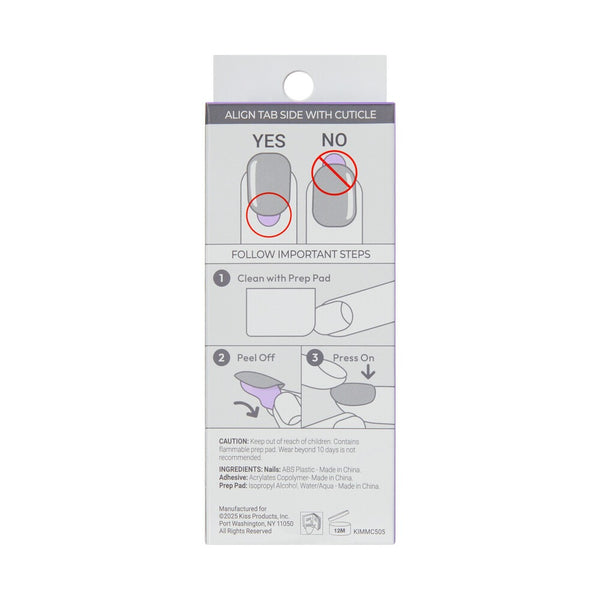 KISS IMPRESS NAILS - ICILA (IMM10Y0)