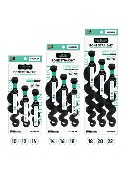 INDIREMI BONE STRAIGHT BODY WAVE