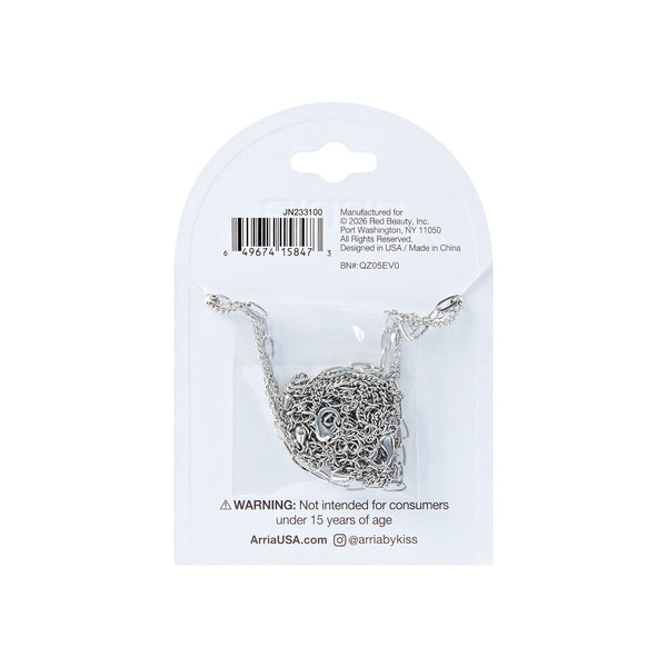 W.G 3 LAYERED TEARDROP NECKLACE (JN233)
