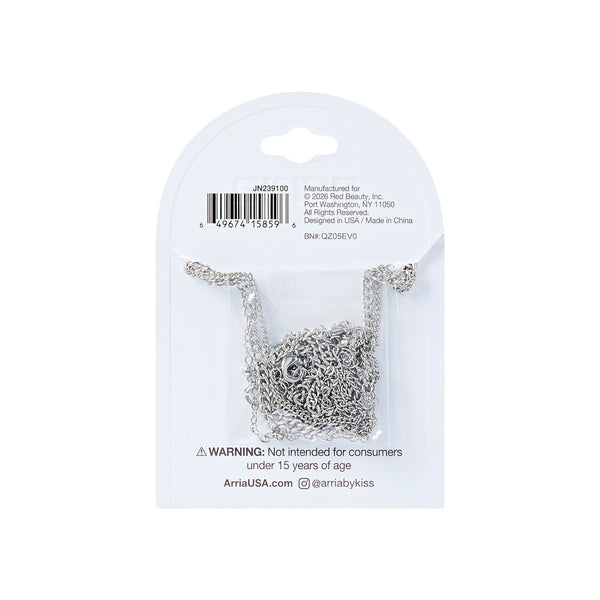 W.G 3 LAYERED BUTTERFLY CHARM NECKLACE (JN239)