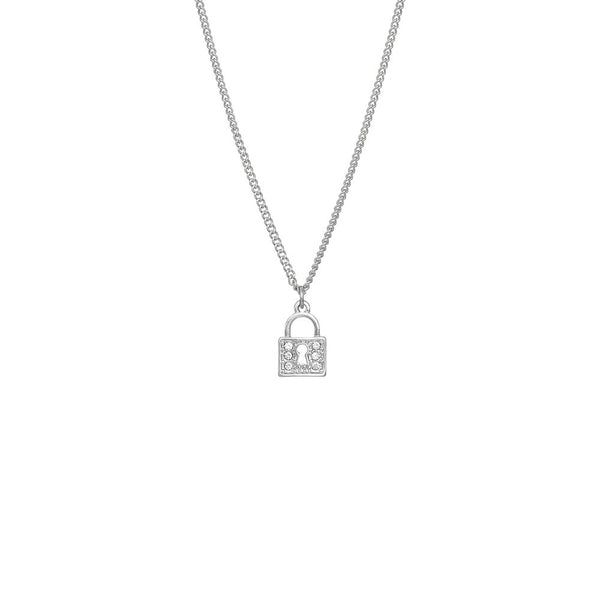 W.G 3 LAYERED LOCK AND KEY NECKLACE (JN240)