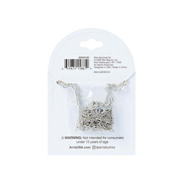 W.G 3 LAYERED LOCK AND KEY NECKLACE (JN240)