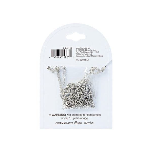 W.G 3 LAYERED CLEEF CHARM NECKLACE (JN242)
