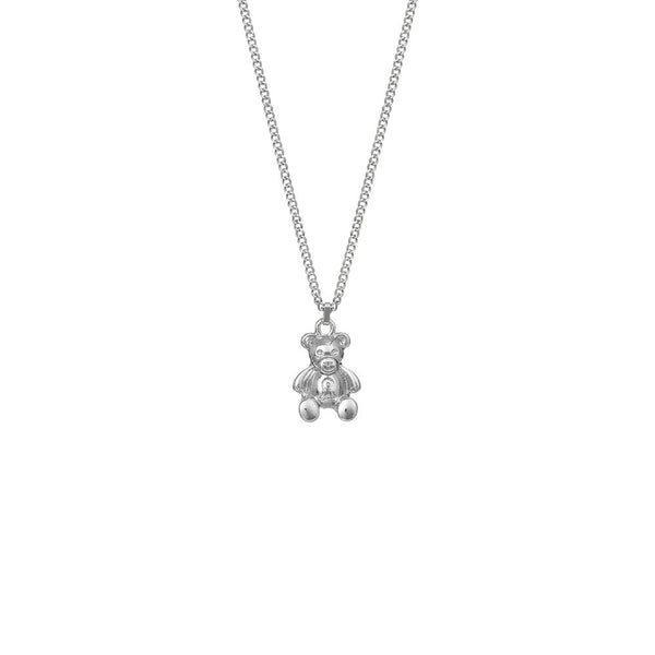 W.G 3 LAYERED TEDDYBEAR NECKLACE (JN243)