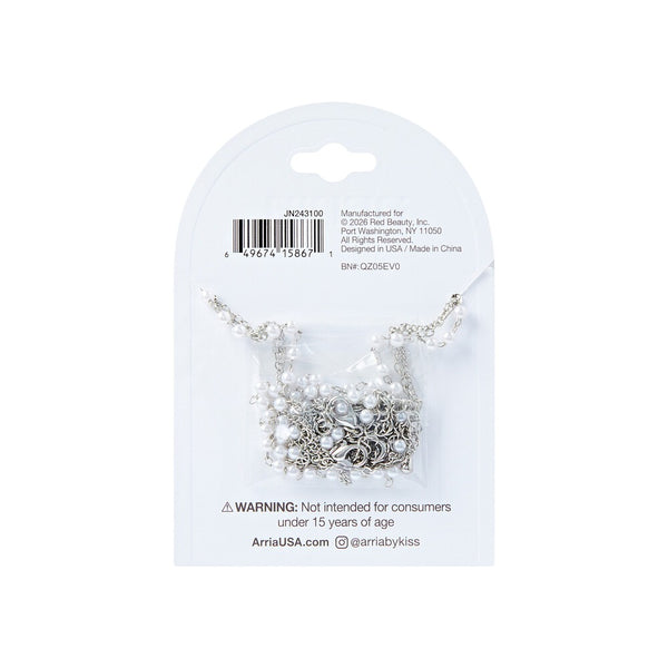 W.G 3 LAYERED TEDDYBEAR NECKLACE (JN243)