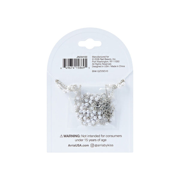 W.G 3 LAYERED STARBURST NECKLACE (JN244)
