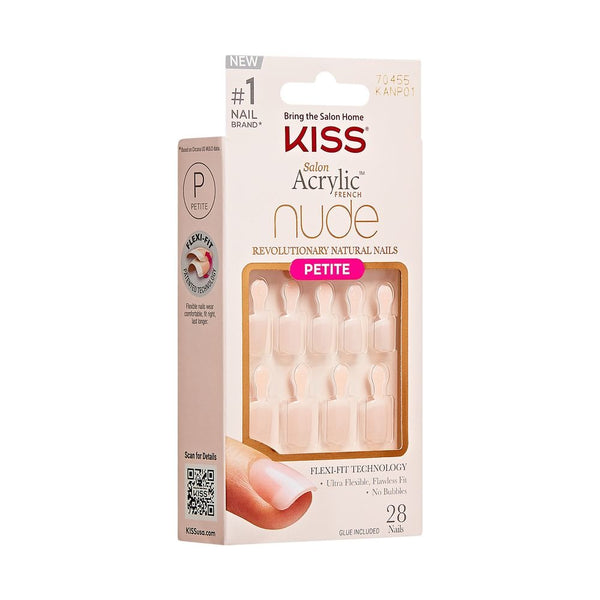 KISS NUDE NAILS - HOLLA BACK (PETITE) (KANP01)