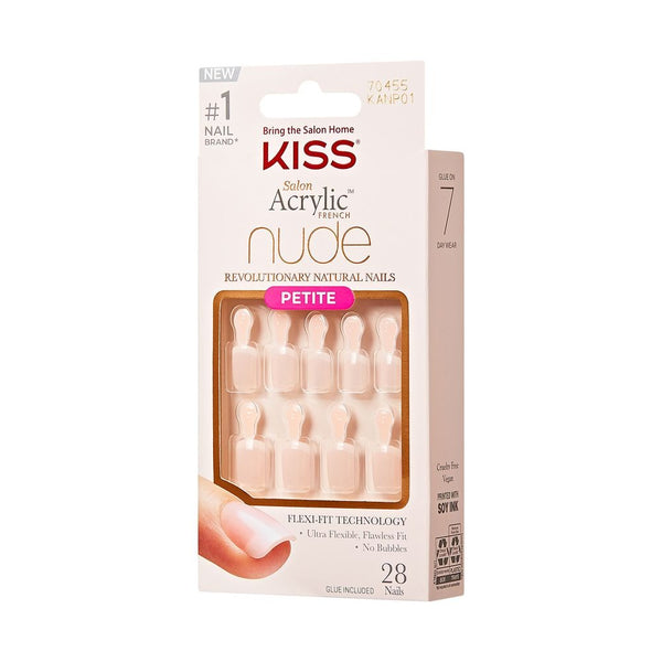 KISS NUDE NAILS - HOLLA BACK (PETITE) (KANP01)