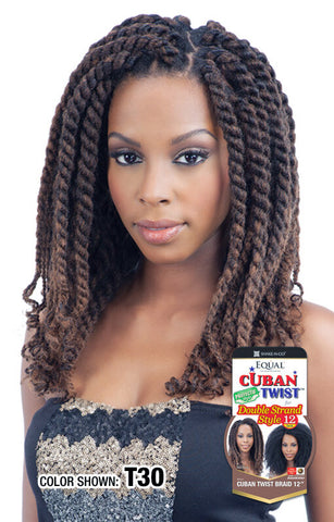 Cuban Twist Braid 12"