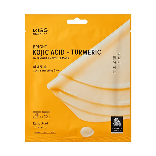 KNY BRIGHT KOJIC A+TURMERIC OVERNIGHT HYDROGEL MASK 1 SHEET (KHY02)