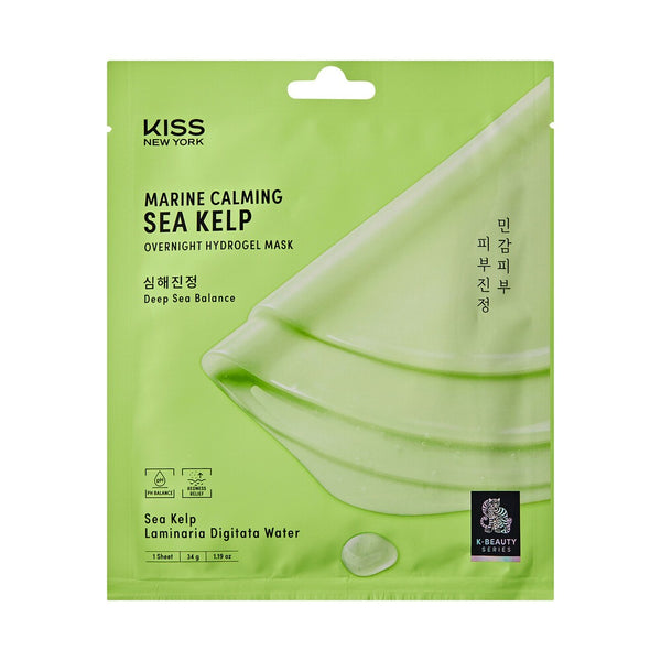 KNY MARINE CALMING SEA KELP OVERNIGHT HYDROGEL MASK 1 SHEET (KHY05)