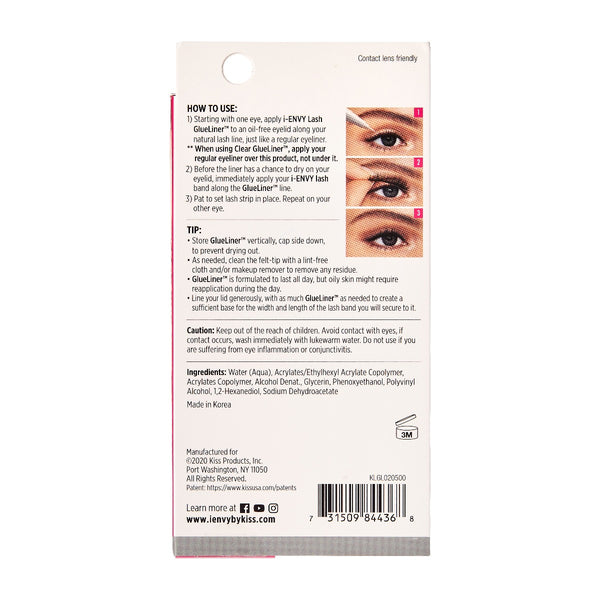 i-ENVY i-ENVY LASH GLUE LINER - CLEAR(KLGL02)