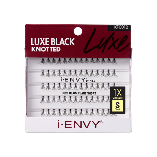 i-ENVY LUXE BLACK FLARE SHORT 70PC(KPE01B)