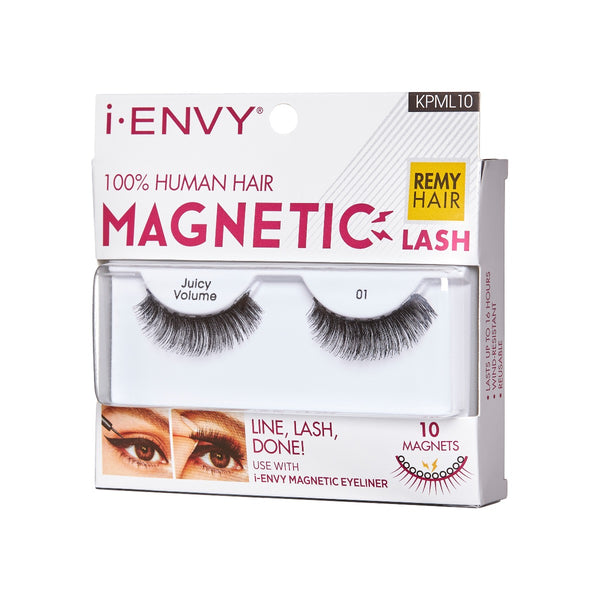 i-ENVY Magnetic Eyelash - Juicy Volume 01(KPML10)