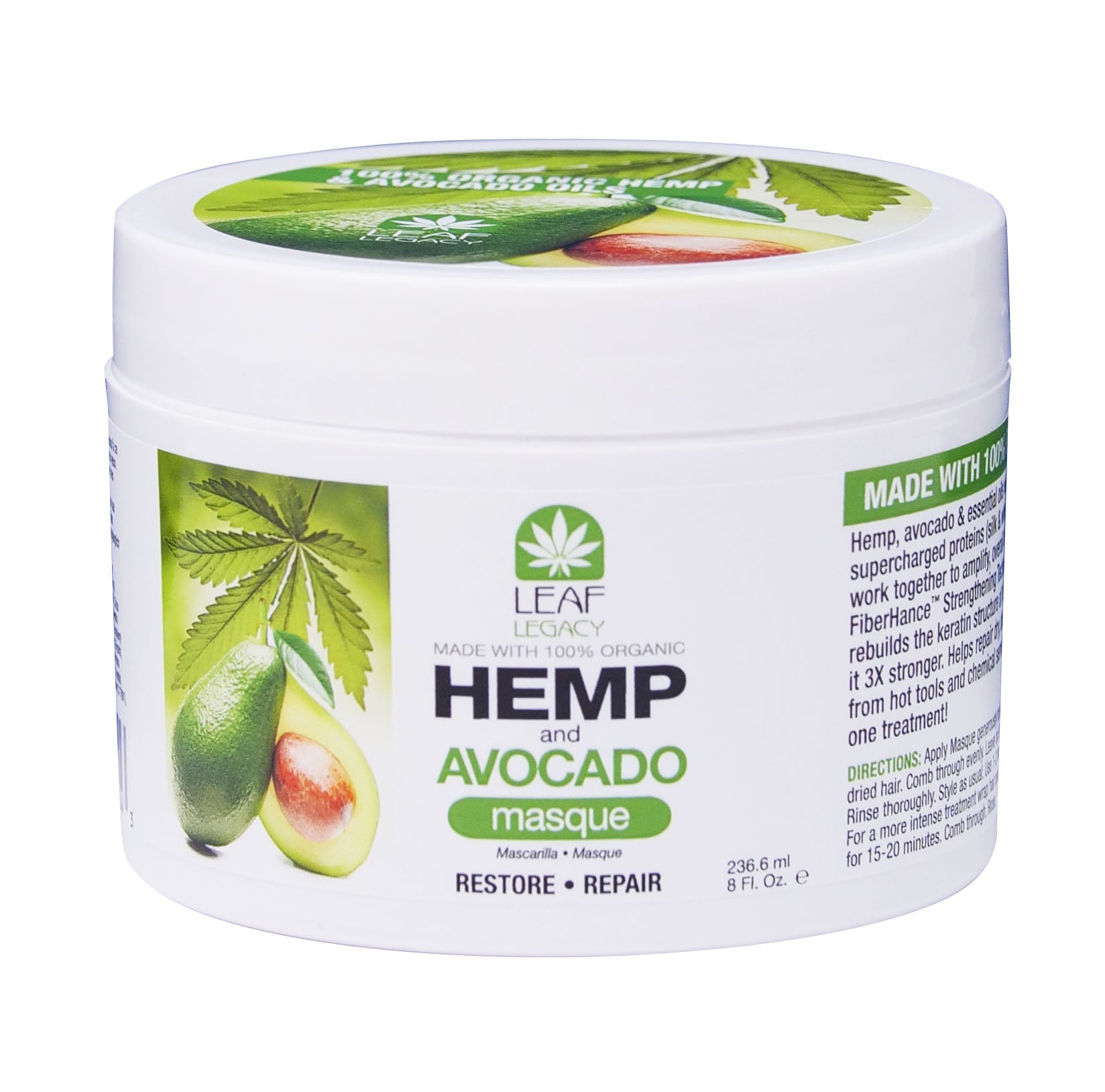 IC Leaf Hemp Avocado Masque