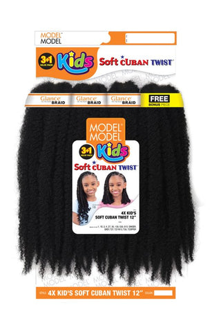GLANCE 4X KID'S SOFT CUBAN TWIST 12