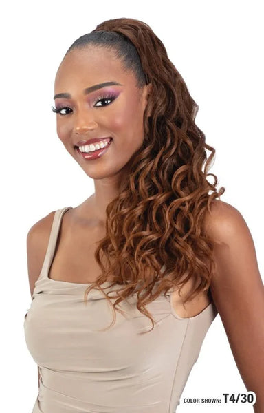 Drawstring Ponytail - Glow Girl