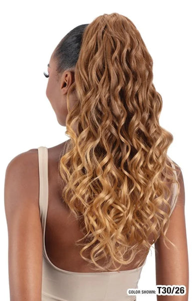 Drawstring Ponytail - Glow Girl
