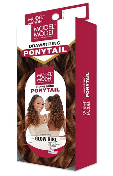 Drawstring Ponytail - Glow Girl
