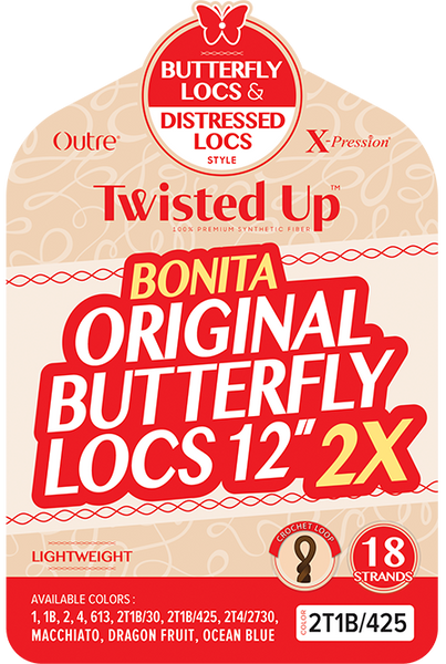 BONITA BUTTERFLY LOCS 12